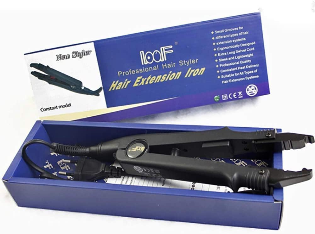 Hair Extension Fusion  Keratin Glue Melting Connector -أداة ربط وصلات الشعر، موصل ذوبان غراء الكيراتين