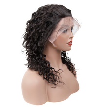 Load image into Gallery viewer, Human Hair water wave Wigs with 13x4 Front Lace -شعر مستعار مموج بشعر طبيعي مع دانتيل أمامي 13x4
