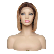 Load image into Gallery viewer, Human Hair Straight Fashion Hair T4/27# Wig   شعر بشري مستقيم أزياء شعر T4 / 27 # شعر مستعار
