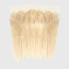 Load image into Gallery viewer, Real human hair 13*4 lace frontal 613# , straight closure-13x4frintal613stwelsy-شعر بشري حقيقي 13 * 4 أمامي دانتيل 613 # ، إغلاق مستقيم
