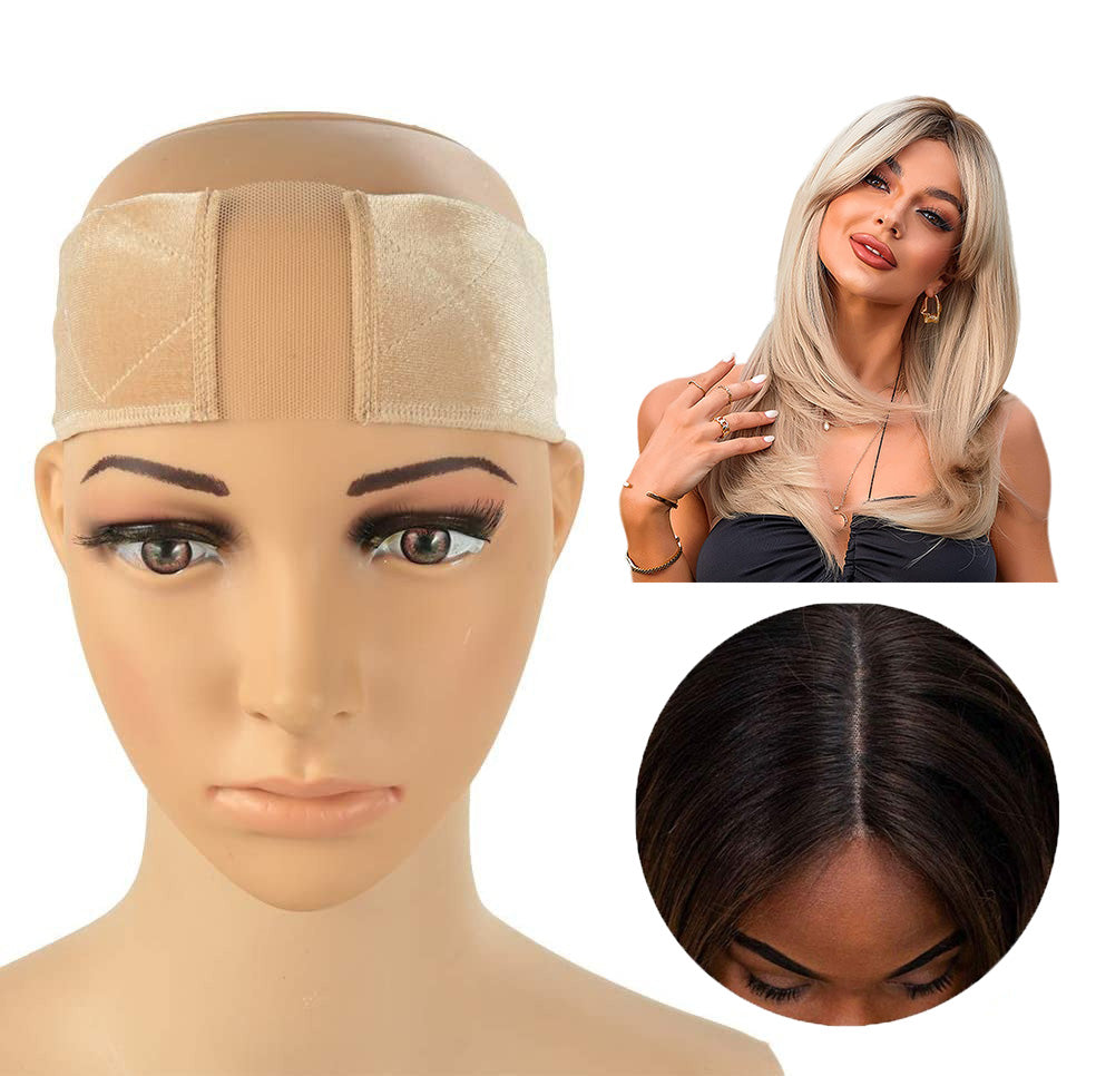  Wig Grip Band, Non Slip Elastic Adjustable Velvet Headband  Lace Wig Bands for Women(Black) : Beauty & Personal Care