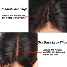 Load image into Gallery viewer, Silk Top Human Hair  Body Wave Wig   شعر مستعار مموج من الحرير الأعلى لشعر الإنسان
