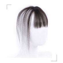 Load image into Gallery viewer, Clip-in human Hair 3D air  bangs /fringe -مقطع في شعر بشري ثلاثي الأبعاد انفجارات / هامش
