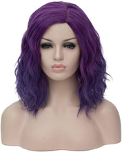Load image into Gallery viewer, Estelle Short Bob Wavy Curly Wig For Women Heat Resistant Bob Party Wig Including Wig Cap
