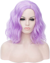 Load image into Gallery viewer, Estelle Short Bob Wavy Curly Wig For Women Heat Resistant Bob Party Wig Including Wig Cap
