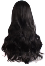 Load image into Gallery viewer, Estelle Charming Women&#39;s Long Curly Full Hair Wig Black باروكة شعر مستعار طويل مجعد طويل جذاب للنساء باللون الأسود
