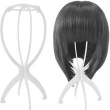 Load image into Gallery viewer, Estelle Wig Stand Holder  6pcs Portable Durable Plastic Folding Wig Holder Hairpieces Display Tool Stable Wig Stand Dryer حامل شعر مستعار 6 قطع قابل للحمل بلاستيك متين قابل للطي حامل شعر مستعار أداة عرض قطع شعر مستعار ثابت حامل مجفف
