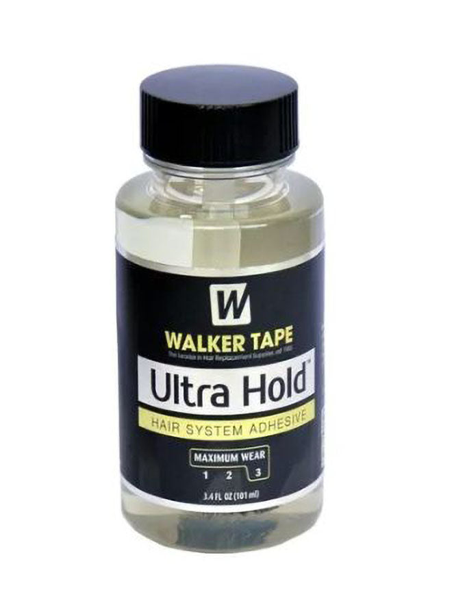 Estelle Ultra Hold Hair Extension Adhesive Clear 3.4 Ounce لاصق إطالة الشعر من إستل فائق التثبيت شفاف 3.4 أونصة