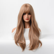 Load image into Gallery viewer, Estelle Long Straight Hair Female Milk Blonde Wigs Full Head Covers
