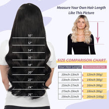 Load image into Gallery viewer, Estelle Invisible Wire  Human Hair One Piece Clip-in Extension-إستيل سلك غير مرئي بشري بشري قطعة واحدة وصلة تمديد
