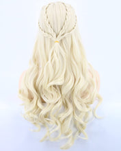 Load image into Gallery viewer, Estelle Women&#39;s Wig Golden Long Curly Princess Bridal Cosplay Wig
