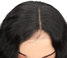 Load image into Gallery viewer, Estelle Lace Front Wigs 24&#39;&#39; Long Wavy Synthetic Wig 4.5&quot; Transparent Lace For Women (BLACK COLOR) Estelle الدانتيل الجبهة الباروكات 24 &#39;&#39; طويل مموج الاصطناعية الباروكة 4.5 &quot;دانتيل شفاف للنساء (أسود اللون)
