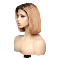 Load image into Gallery viewer, Human Hair Straight Fashion Hair T4/27# Wig   شعر بشري مستقيم أزياء شعر T4 / 27 # شعر مستعار
