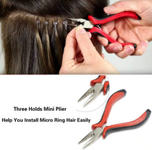 Load image into Gallery viewer, Estelle Hair Extension&#39;s Plier Professional Linkies Micro Ring Beads Tool Kits for Hair Extension Removal
