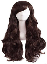 Load image into Gallery viewer, Estelle Charming Women&#39;s Long Curly Full Hair Wig Black باروكة شعر مستعار طويل مجعد طويل جذاب للنساء باللون الأسود
