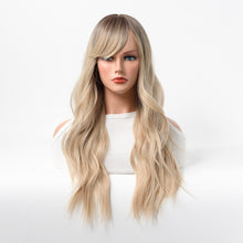 Load image into Gallery viewer, Estelle Wig Female Long Curly Hair Big Wave Medium Long Full Headgear
